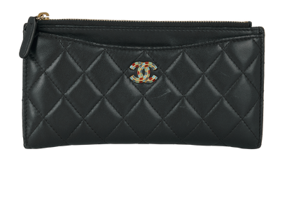 Chanel Long Zip Purse, front view